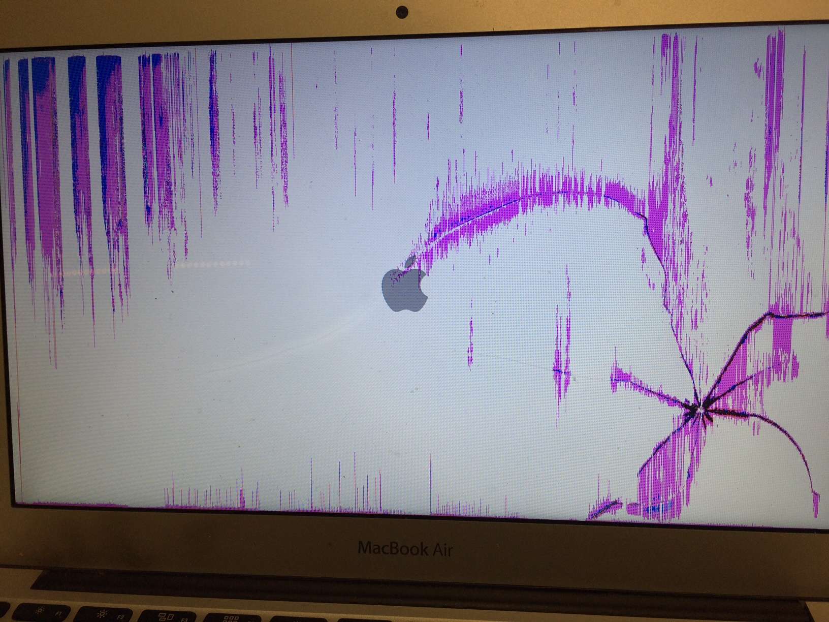 Crack in mac screen